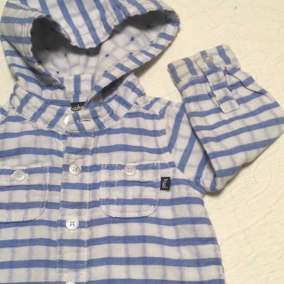 12m (3/$20) Lined Hoodie/Shirt by OshKosh B’gosh - Picture 5 of 16